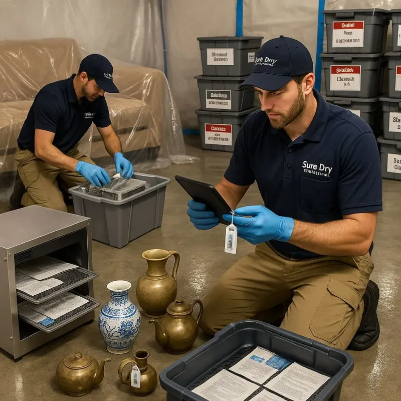 Content Protection and Restoration process in Bushwick, NY